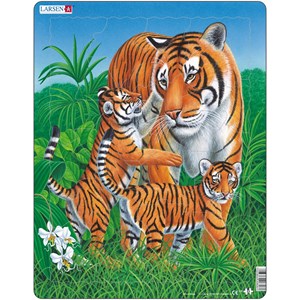 Larsen (D6) - "Tiger" - 23 pieces puzzle