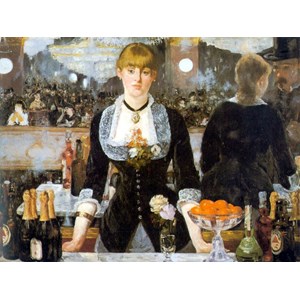 D-Toys (66961-IM01) - Edouard Manet: "Bar at the Folies-Bergeres" - 1000 pieces puzzle