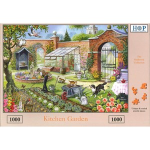 The House of Puzzles (1516) - "Kitchen Garden" - 1000 pieces puzzle