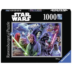 Ravensburger (19774) - "Star Wars Collection 3" - 1000 pieces puzzle