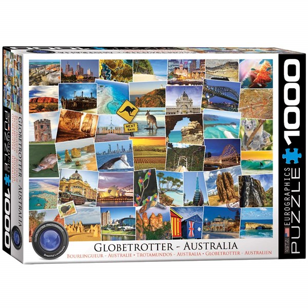 Puzzle Globetrotter Collection: France, 1 000 pieces