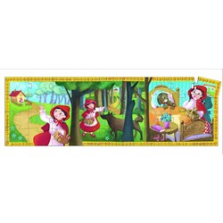 Djeco (07230) - "The Little Red Riding Hood" - 36 pieces puzzle
