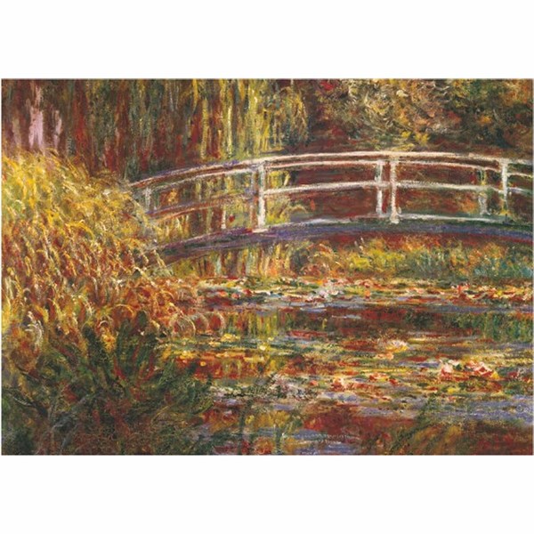 D-Toys (67548-CM05) - Claude Monet: "Japanese Foot-Bridge" - 1000 pieces puzzle