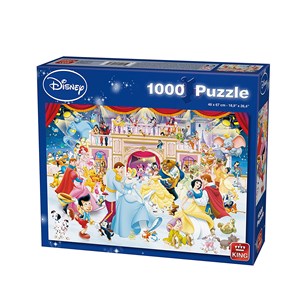 King International (05180) - "Disney Holiday on Ice" - 1000 pieces puzzle