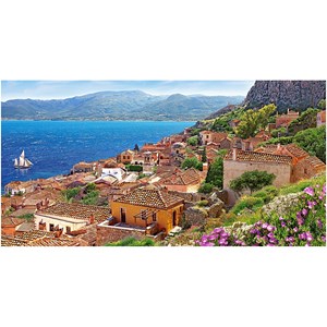 Castorland (C-400140) - "Monemvasia, Greece" - 4000 pieces puzzle