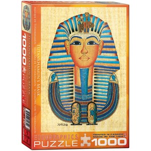 Eurographics (6000-9931) - "Egyptian-Tutankhamun Mask" - 1000 pieces puzzle