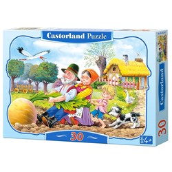 Castorland (B-03242) - "The big carrot" - 30 pieces puzzle