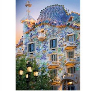 D-Toys (65995-DE04) - "Casa Batllo, Barcelona, Spain" - 1000 pieces puzzle
