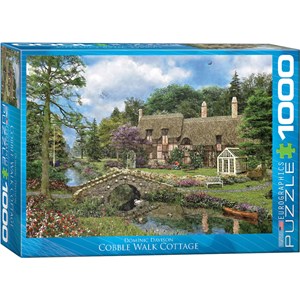 Eurographics (6000-0457) - "Cobble Walk Cottage" - 1000 pieces puzzle