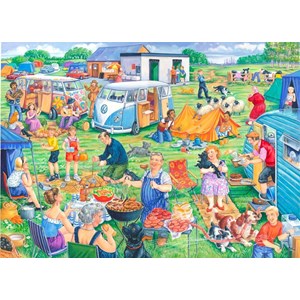The House of Puzzles (4029) - "Holiday Havoc" - 1000 pieces puzzle