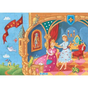 Djeco (07221) - "The Princess and the Frog" - 36 pieces puzzle