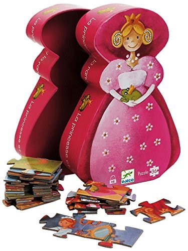 Djeco (07221) - "The Princess and the Frog" - 36 pieces puzzle