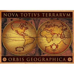 Eurographics (6000-1084) - "Map Orbis Geographica 2" - 1000 pieces puzzle