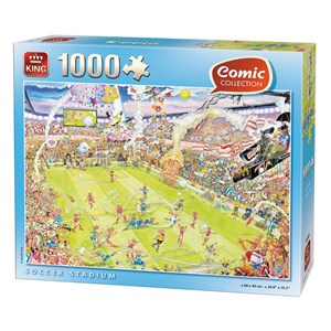 King International (05546) - "Soccer Stadium" - 1000 pieces puzzle