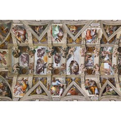 Grafika Kids (00077) - Michelangelo: "Sistine Chapel" - 100 pieces puzzle