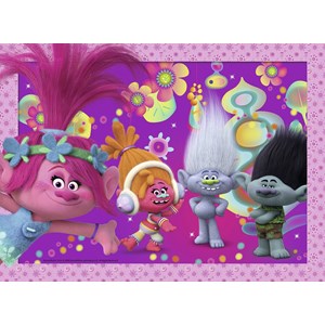Ravensburger (10953) - "Trolls" - 100 pieces puzzle