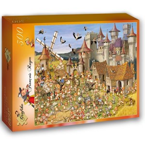 Grafika (00813) - François Ruyer: "Castle" - 300 pieces puzzle