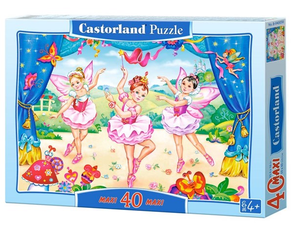 Castorland (B-040056) - "Little Ballerinas" - 40 pieces puzzle