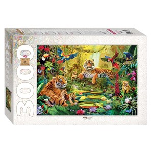 Step Puzzle (85012) - "Jungle" - 3000 pieces puzzle