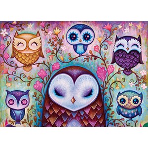 Heye (29768) - Jeremiah Ketner: "Great Big Owl" - 1000 pieces puzzle