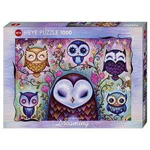 Heye (29768) - Jeremiah Ketner: "Great Big Owl" - 1000 pieces puzzle