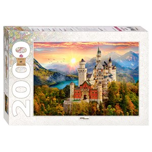 Step Puzzle (84031) - "Neuschwanstein, Germany" - 2000 pieces puzzle