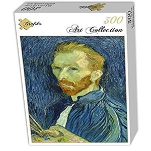Grafika (01917) - Vincent van Gogh: "Self-Portrait, 1889" - 300 pieces puzzle