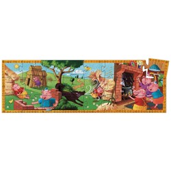 Djeco (07212) - "The Three Little Pigs" - 24 pieces puzzle