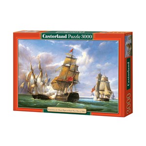 Castorland (C-300037) - "Vessels at the Trafalgar Battle" - 3000 pieces puzzle