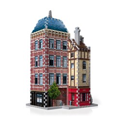 Wrebbit (Wrebbit-Set-Urbania) - "Urbania Collection, Café, Cinema, Hotel" - 880 pieces puzzle