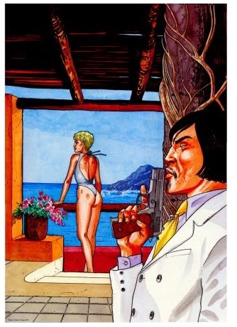 PuzzelMan (077) - Jessica Blandy: "On the Terrace" - 1000 pieces puzzle