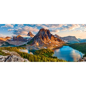 Castorland (B-060023) - "Assiniboine Sunset, Banff National Park, Canada" - 600 pieces puzzle