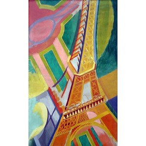 Puzzle Michele Wilson (A276-150) - Robert Delaunay: "Eiffel Tower" - 150 pieces puzzle