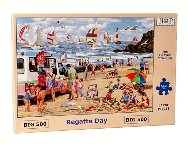 The House of Puzzles (4364) - "Regatta Day" - 500 pieces puzzle