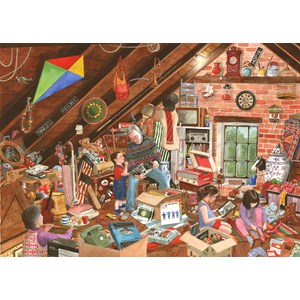 The House of Puzzles (4302) - "What's That Grandpa" - 1000 pieces puzzle