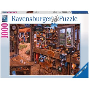 Ravensburger (19790) - "Opas Shed" - 1000 pieces puzzle
