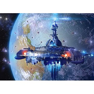 Castorland (B-13272) - "Alien Spaceship" - 120 pieces puzzle