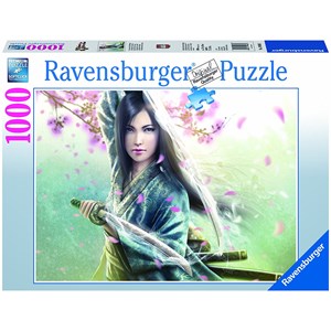 Ravensburger (19036) - "The Legend of the Five Rings" - 1000 pieces puzzle
