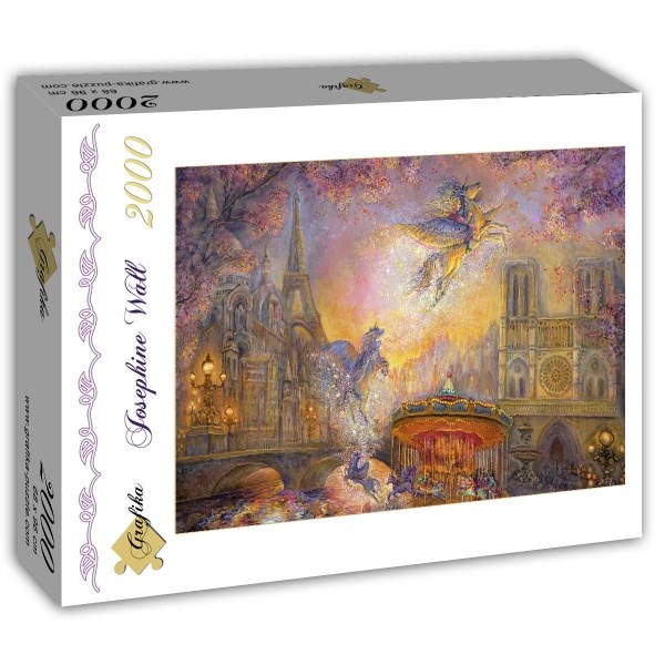 Grafika (T-00277) - Josephine Wall: "Magical Merry Go Round" - 2000 pieces puzzle