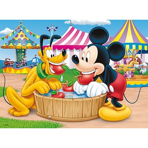 Trefl (18125) - "Mickey and his Friends, Funfair" - 30 pieces puzzle