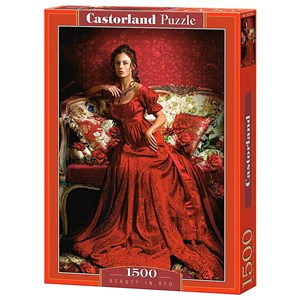Castorland (C-151370) - "Beauty in Red" - 1500 pieces puzzle