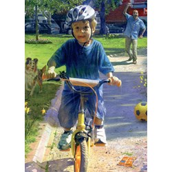 Falcon (11058) - Steve Noon: "The Proud Father" - 500 pieces puzzle