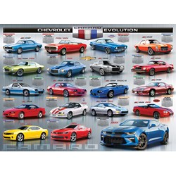 Eurographics (6000-0733) - "Chevrolet The Camaro Evolution" - 1000 pieces puzzle