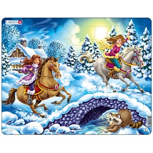 Larsen (US13) - "Riders" - 40 pieces puzzle