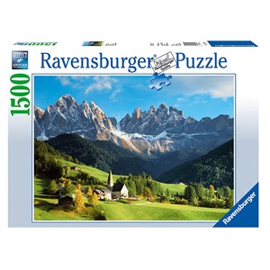 Ravensburger (16269) - "Dolomites, Italy" - 1500 pieces puzzle