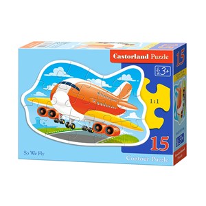 Castorland (B-015146) - "So we fly" - 15 pieces puzzle