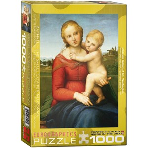 Eurographics (6000-2500) - Raphael: "The Small Cowper Madonna" - 1000 pieces puzzle