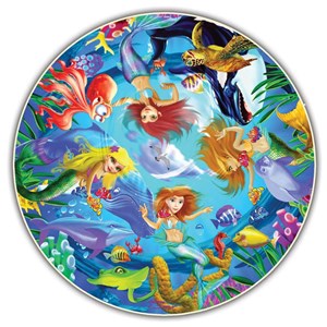 A Broader View (392) - "Mermaids (Round Table Puzzle)" - 50 pieces puzzle