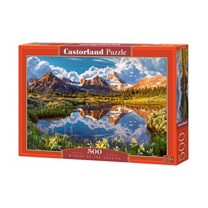 Castorland (B-52417) - "Mirror of the Rockies" - 500 pieces puzzle