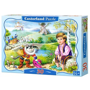 Castorland (B-03334) - "The Puss in Boots" - 30 pieces puzzle